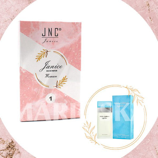 Se gosta de Light Blue, perfume Janice 1 Feminino